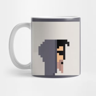 Hooded Visionary / Pixel Art / ToolCrypto #38 NFT Mug